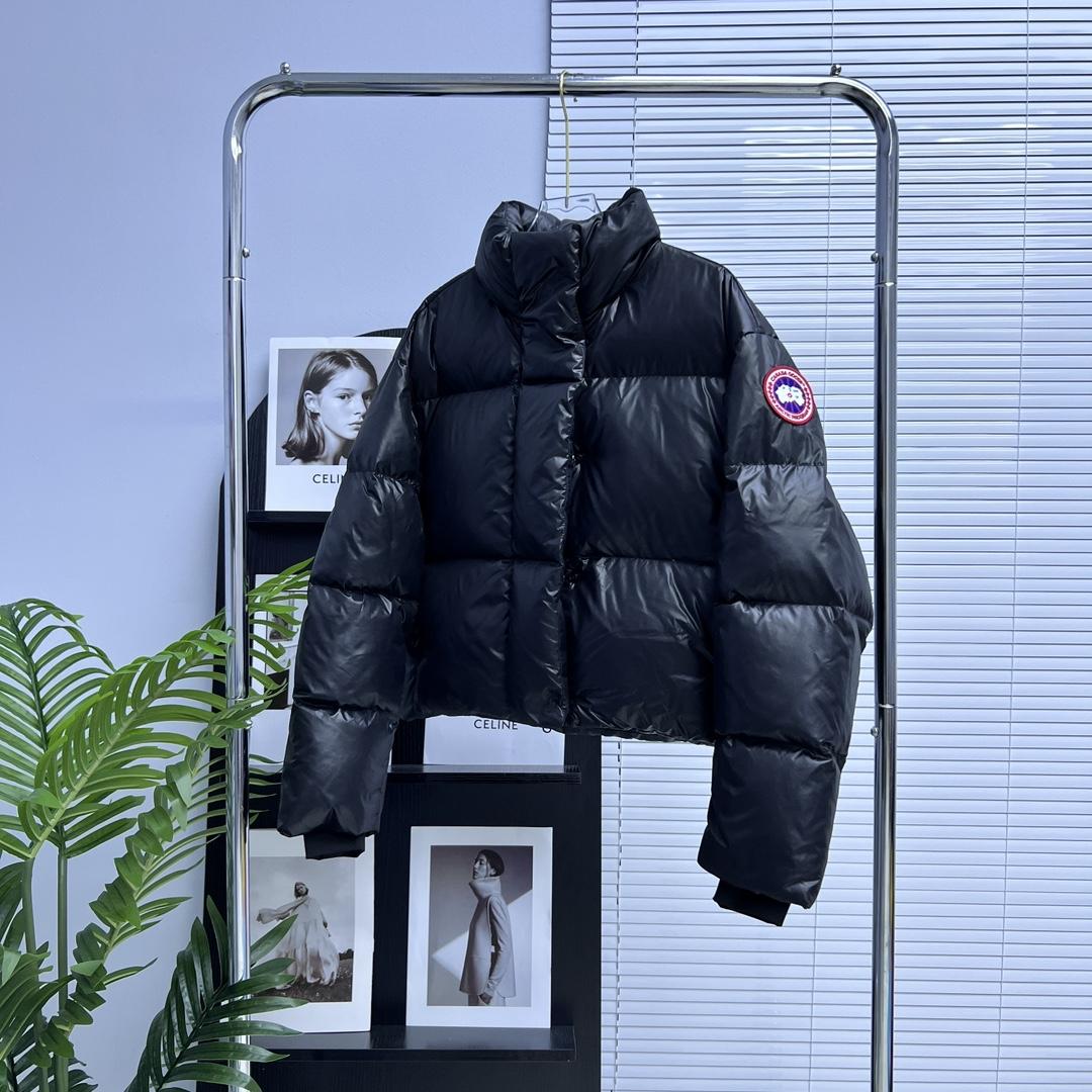 Canada Goose Cypress Cropped Puffer - DopestKickz