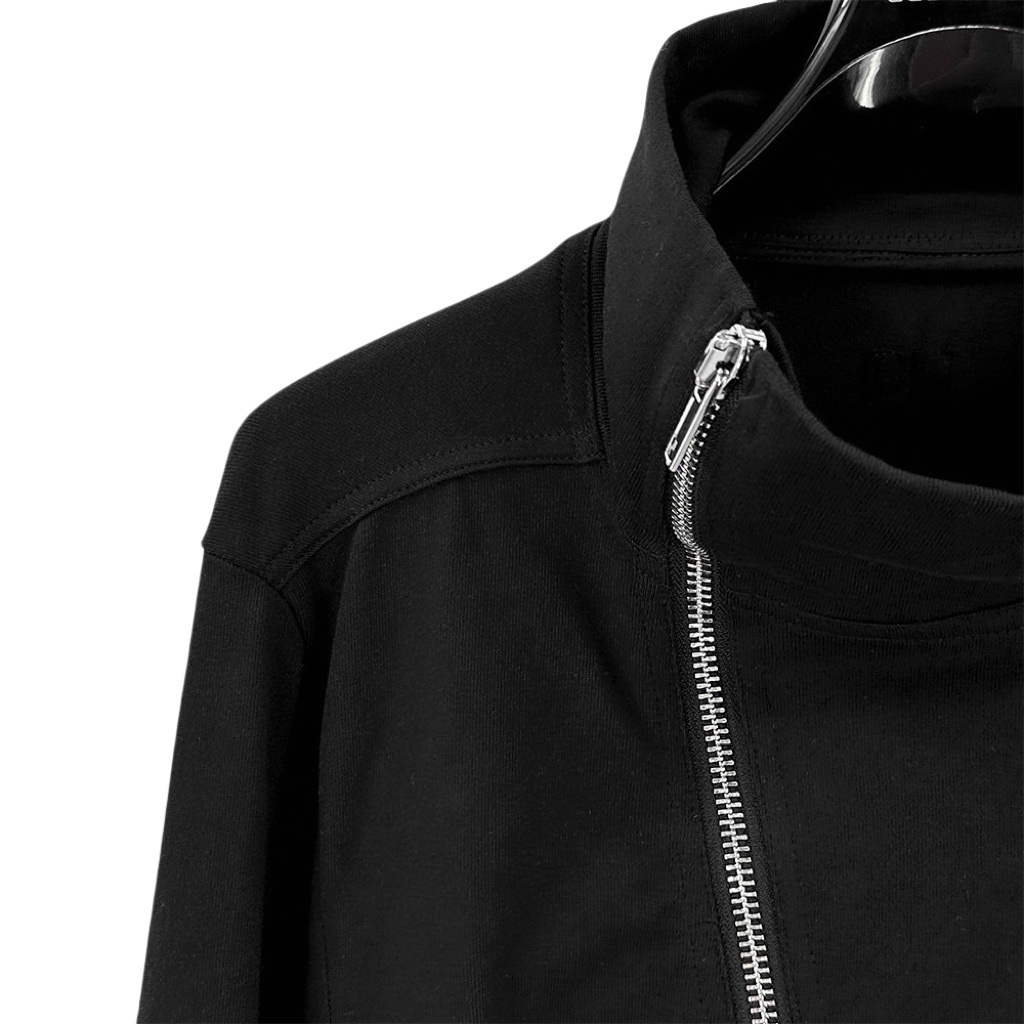 Rick Owens Off-centre Zip-up Jacket - DopestKickz