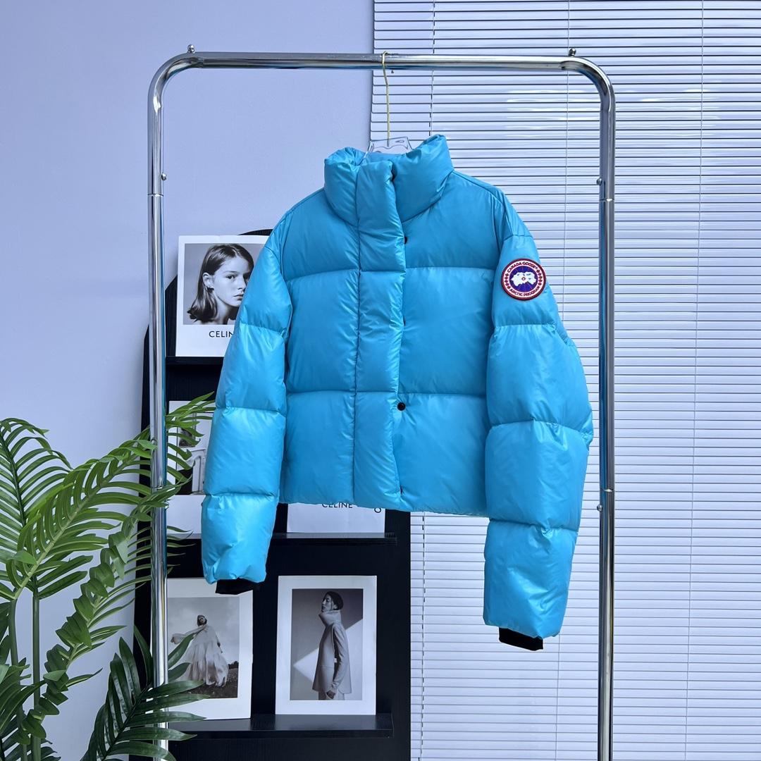 Canada Goose Cypress Cropped Puffer - DopestKickz