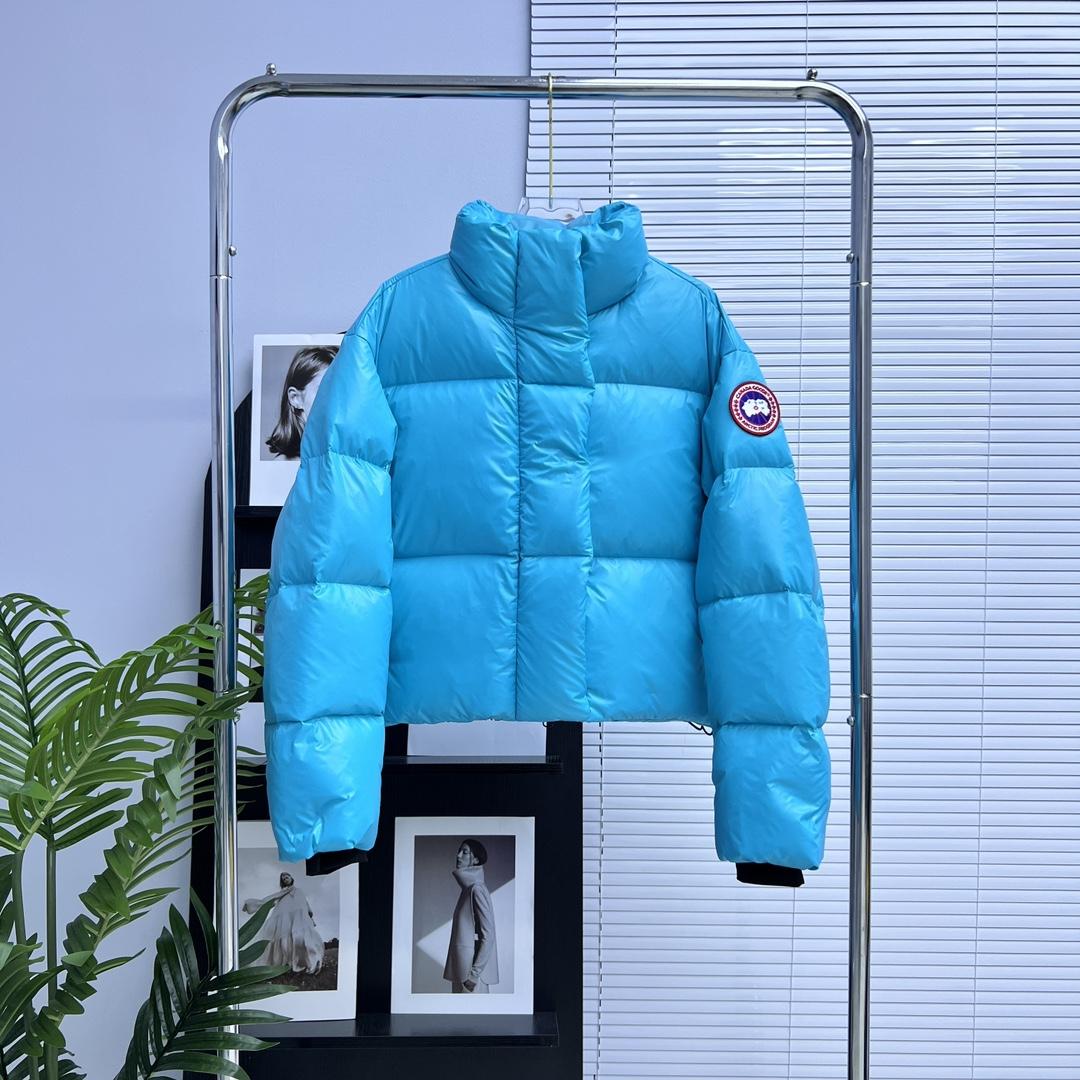 Canada Goose Cypress Cropped Puffer - DopestKickz