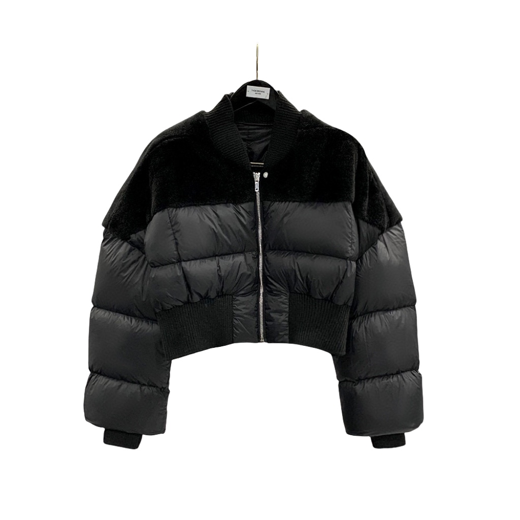 Rick Owens Padded Cropped Jacket - DopestKickz