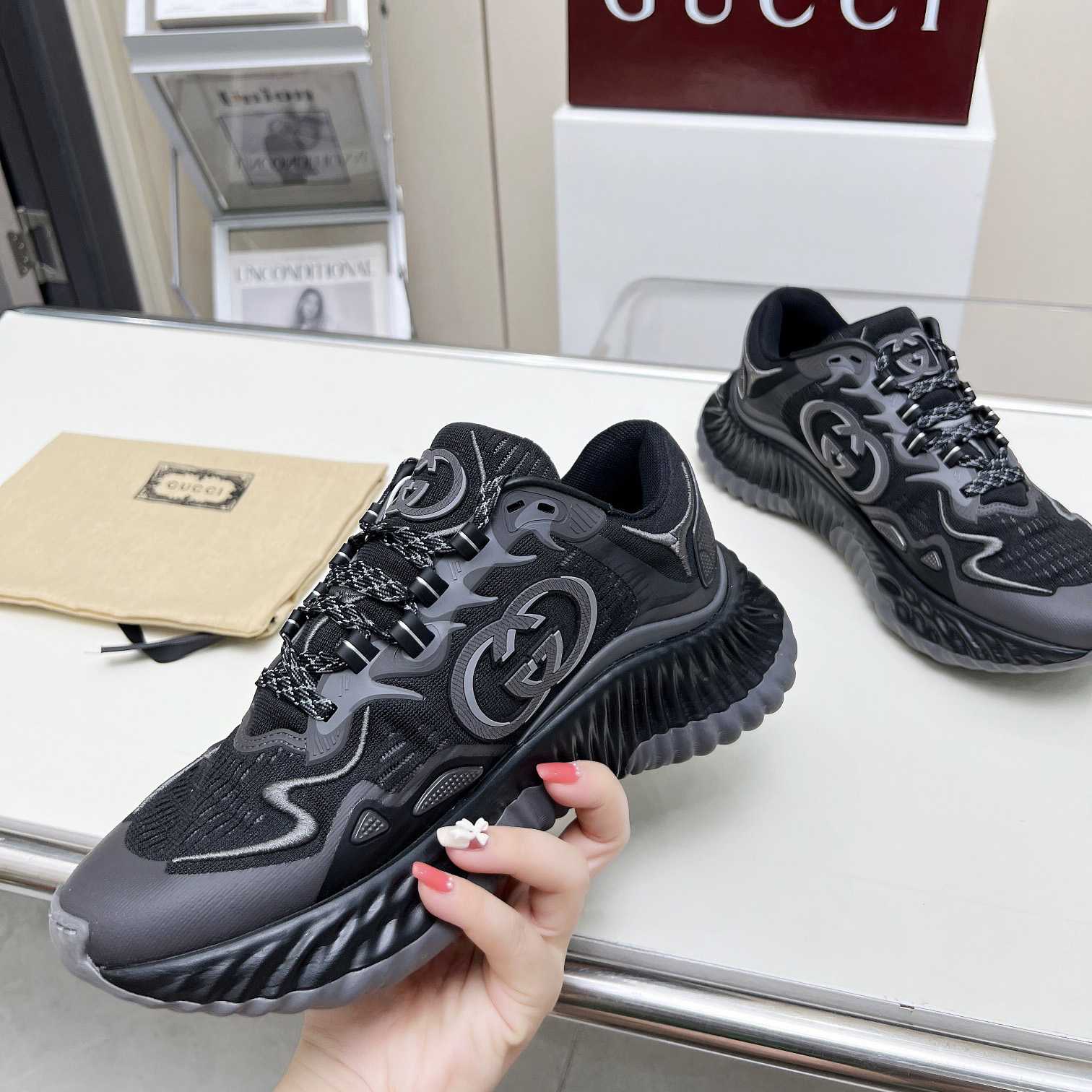 Gucci Ripple Sneaker - DopestKickz