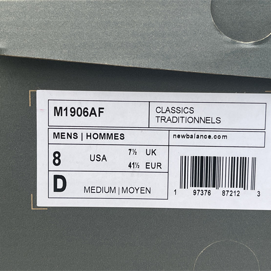 New Balance 1906R Sneakers      M1906AF  - DopestKickz