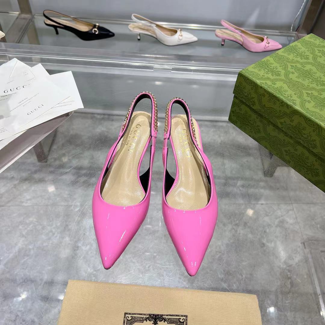 Gucci Signoria Slingback Pump - DopestKickz