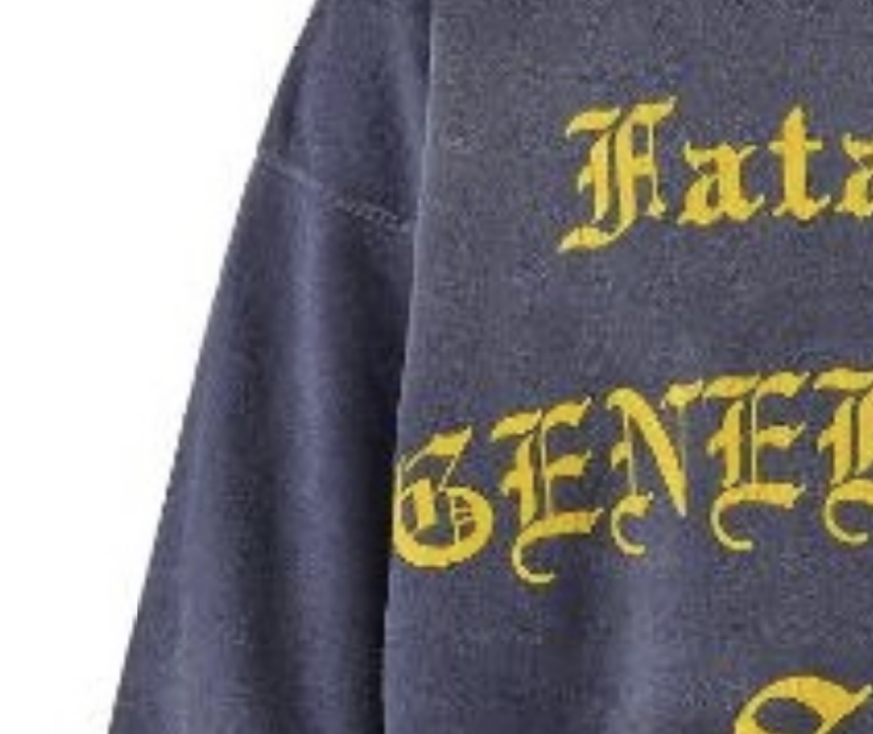 Saint Michael Crw Sweat/fatal Life Hoodie - DopestKickz