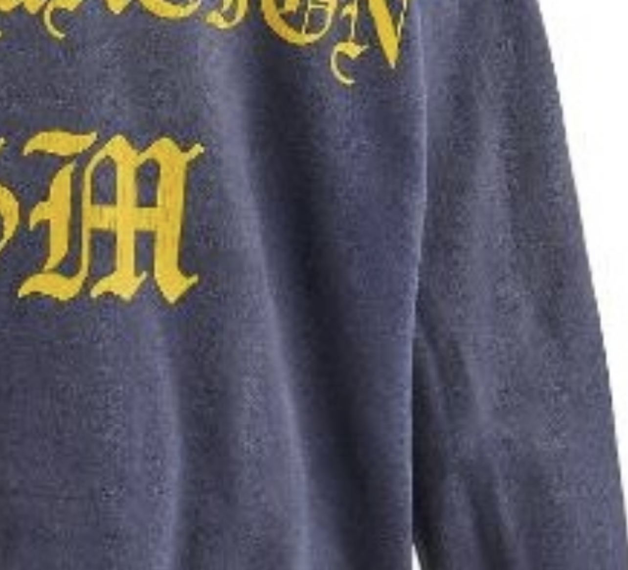 Saint Michael Crw Sweat/fatal Life Hoodie - DopestKickz