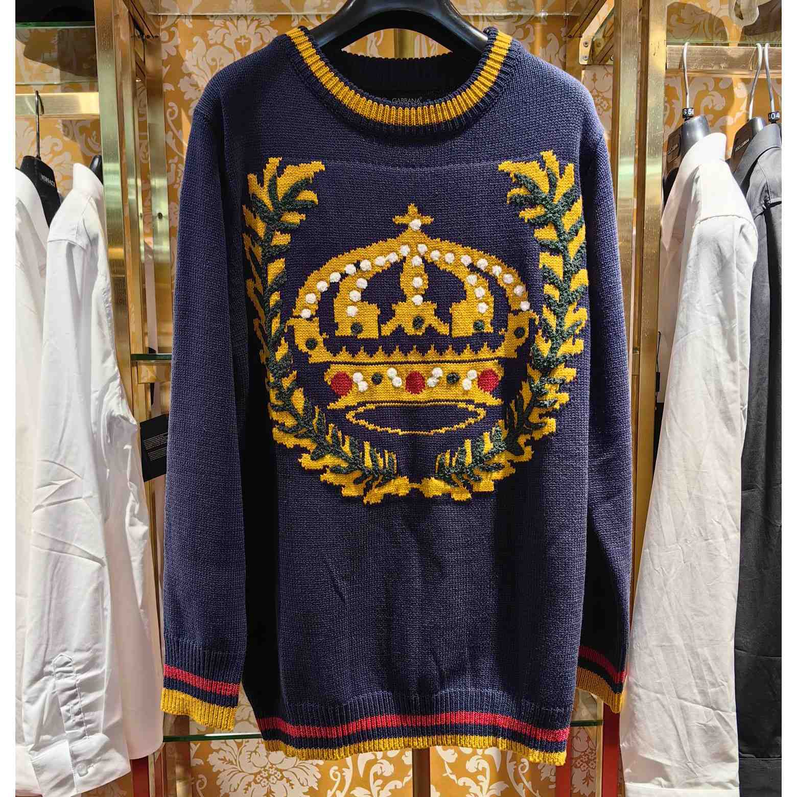 Dolce & Gabbana Knit Sweater - DopestKickz