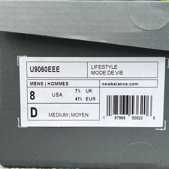 New Balance NB 9060 Sneakers      U9060EEE  - DopestKickz