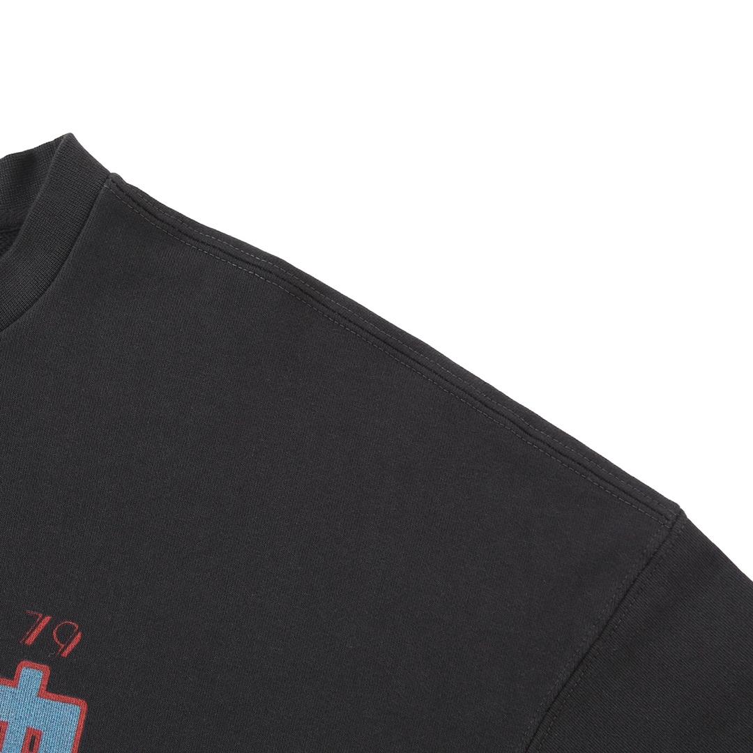 Enfants Riches Deprimes Dark Gray Bad School Girl Printed Crewneck Cotton Sweatshirt - DopestKickz