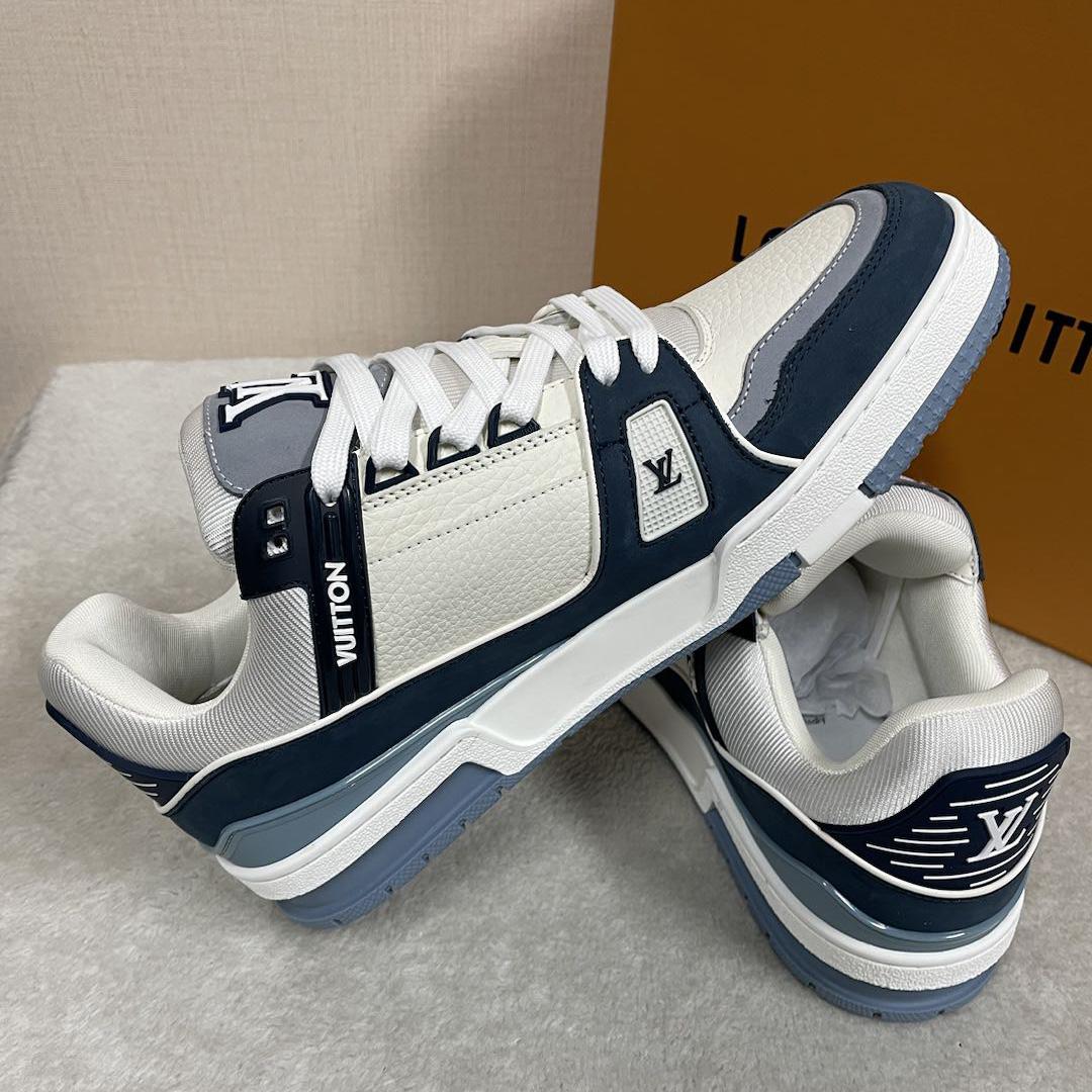 Louis Vuitton LV Trainer Sneaker       1ABLUW - DopestKickz
