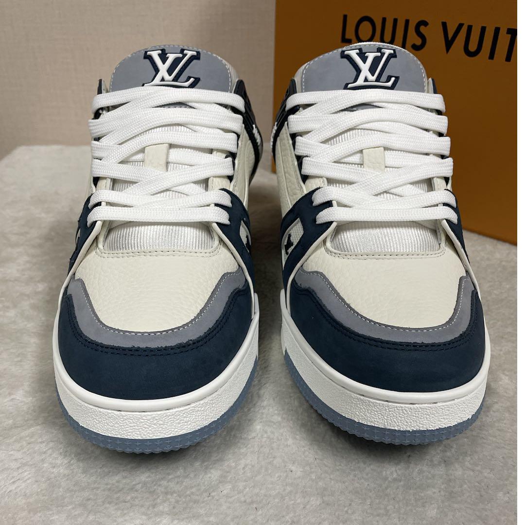 Louis Vuitton LV Trainer Sneaker       1ABLUW - DopestKickz