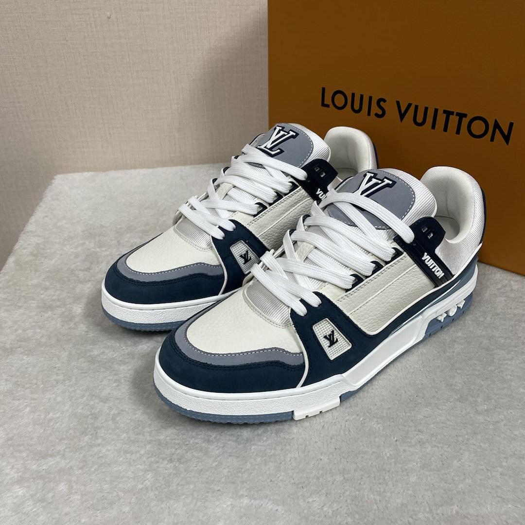 Louis Vuitton LV Trainer Sneaker       1ABLUW - DopestKickz