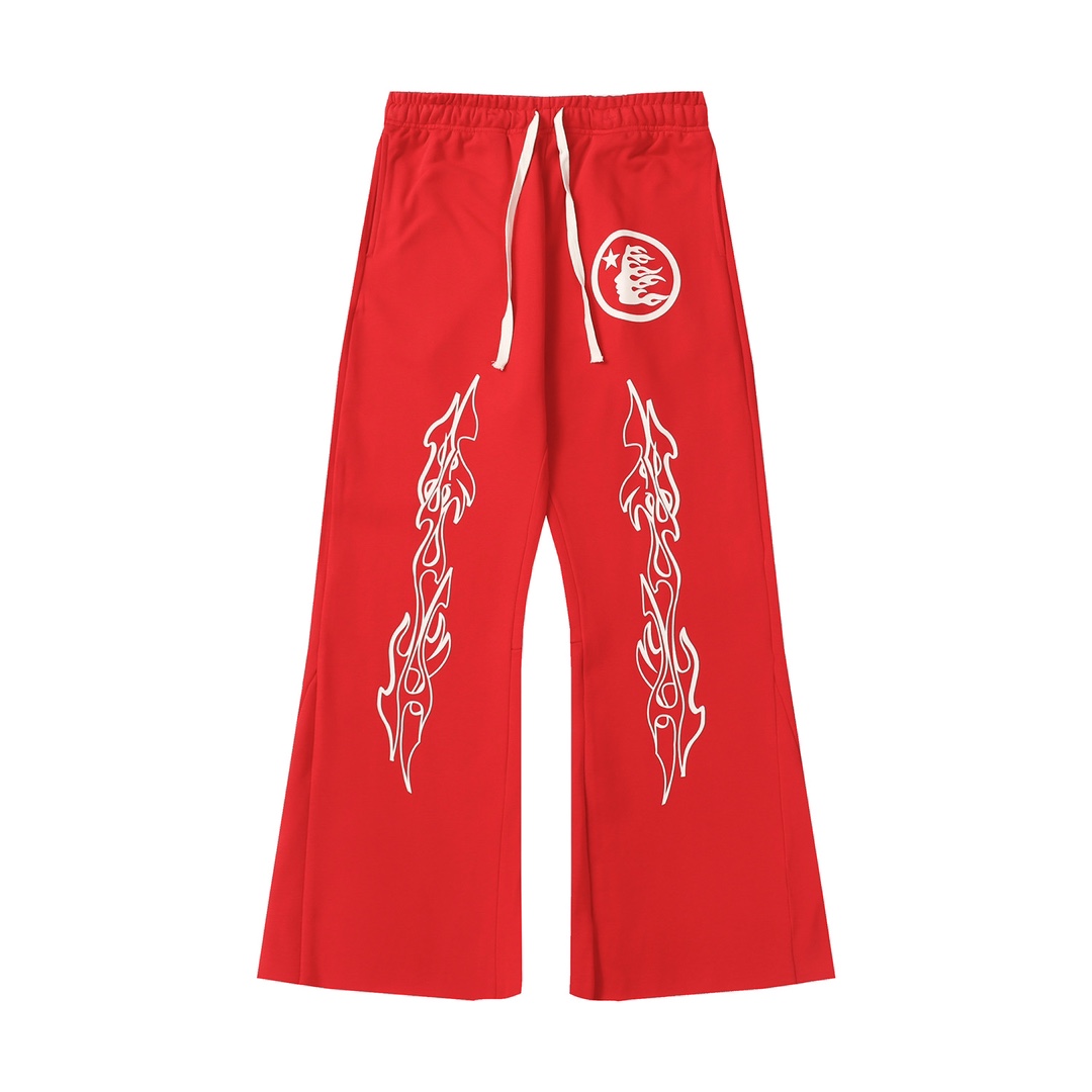 Hellstar Studios Racer Flare Sweatpants - DopestKickz