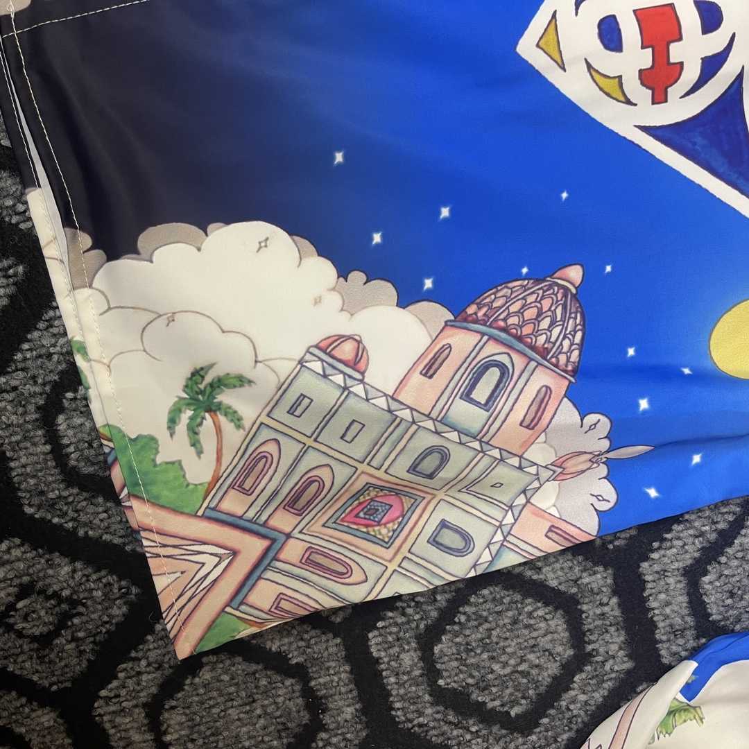 Casablanca Le Dimension Illustration Style-print Shirt - DopestKickz