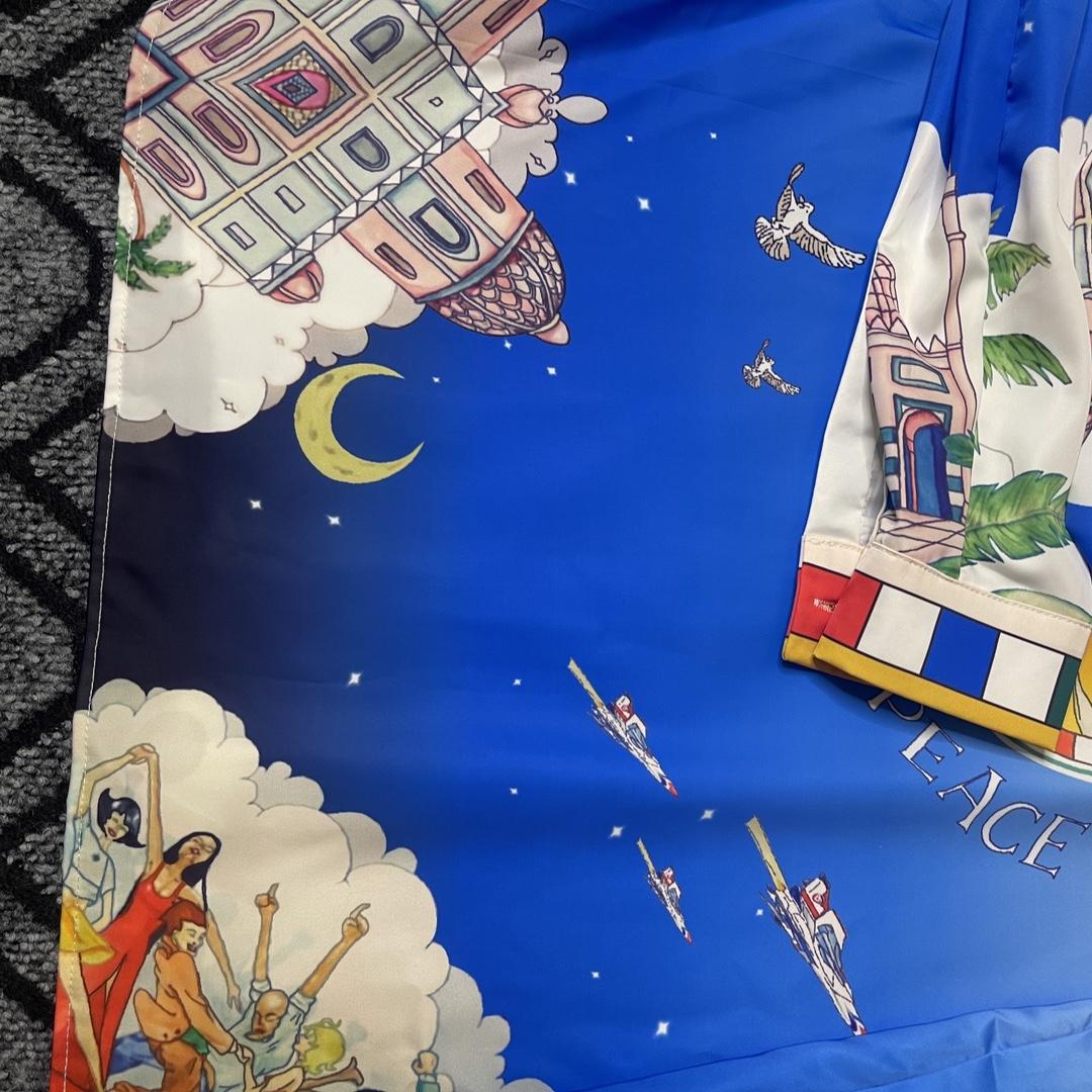 Casablanca Le Dimension Illustration Style-print Shirt - DopestKickz