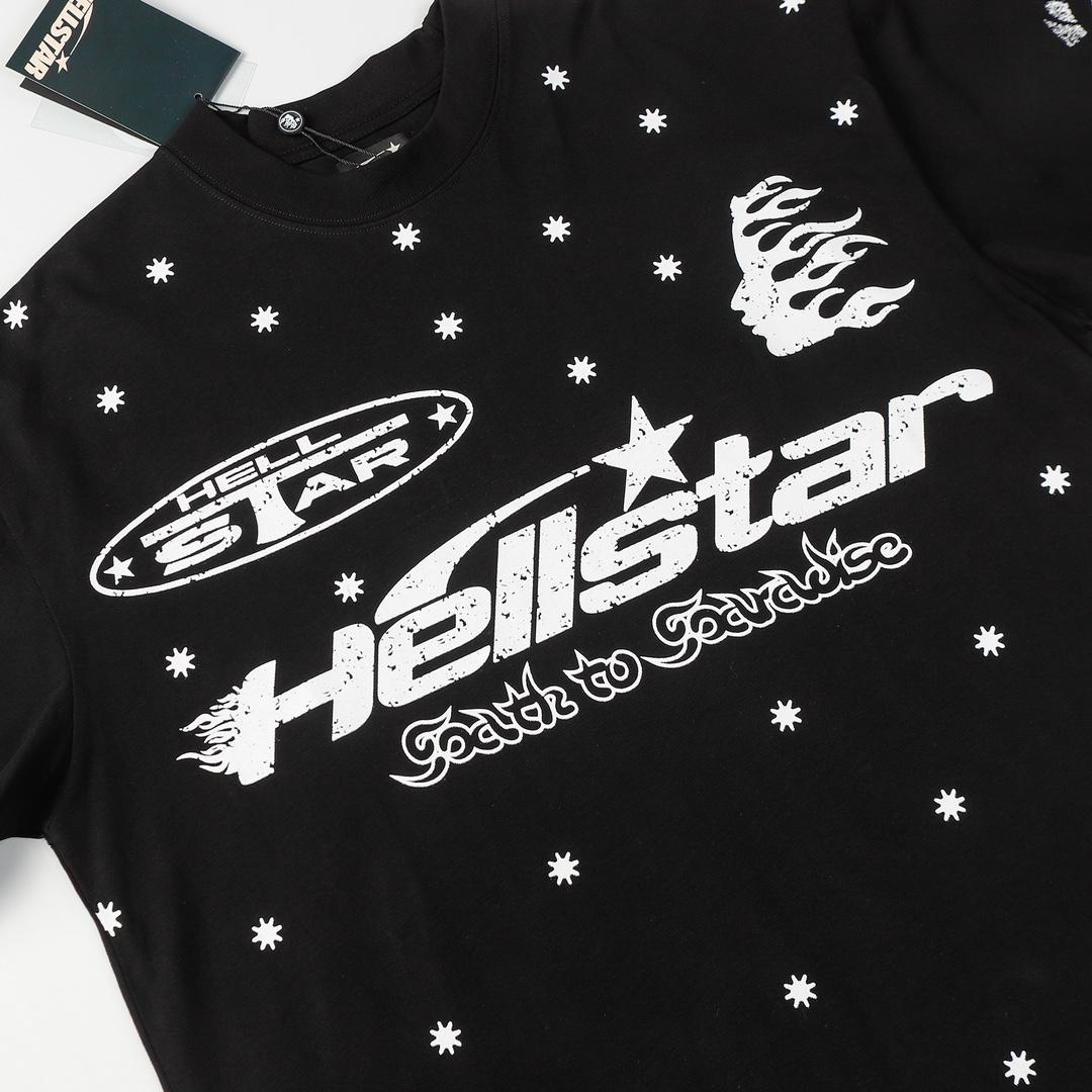 Hellstar Meteor Flame Limited Edition Long Sleeve T-Shirt - DopestKickz