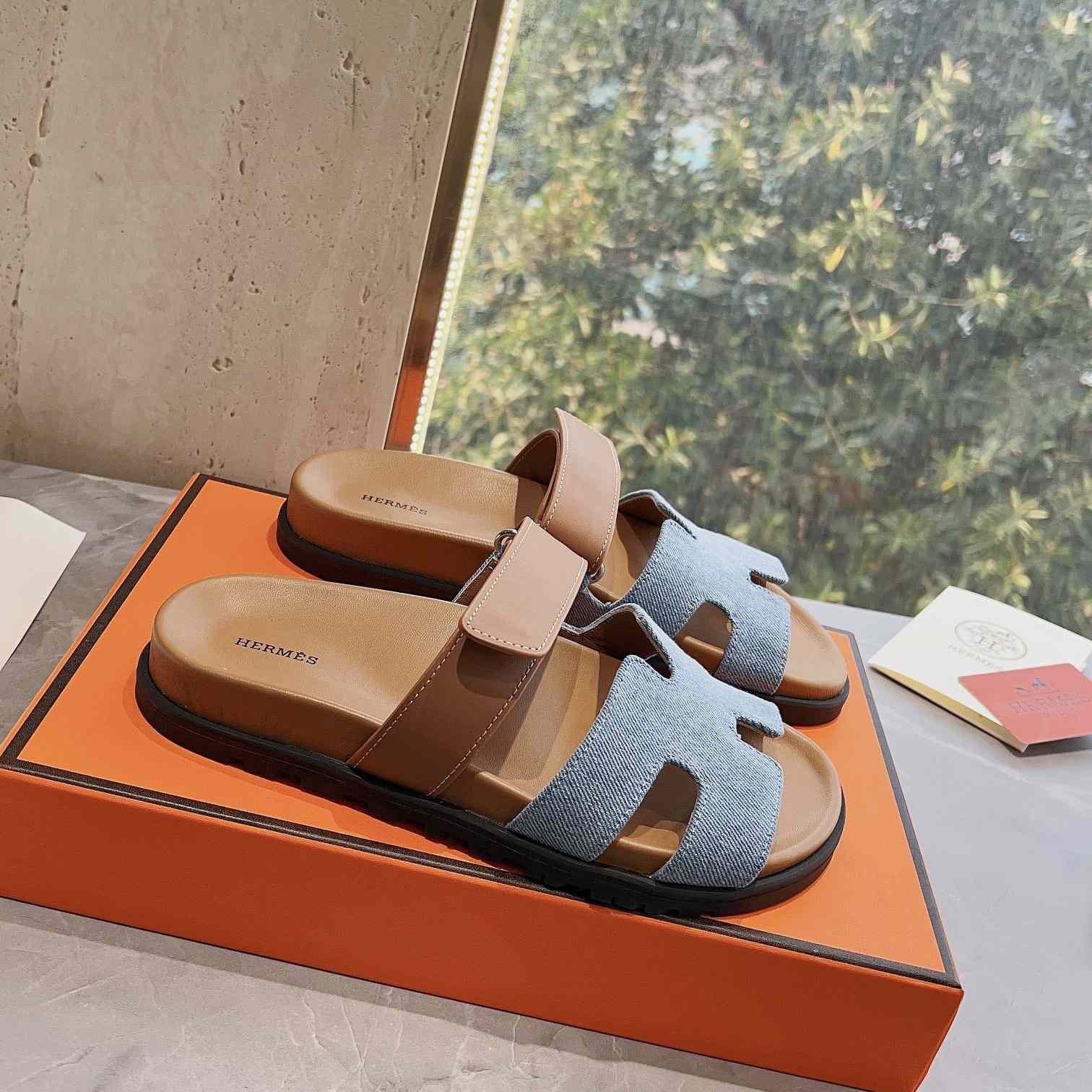 Hermes Chypre Sandal - DopestKickz