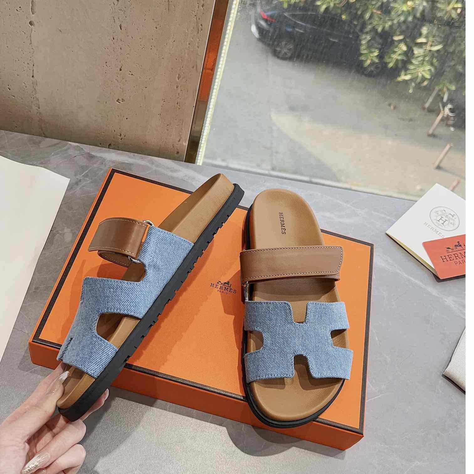 Hermes Chypre Sandal - DopestKickz