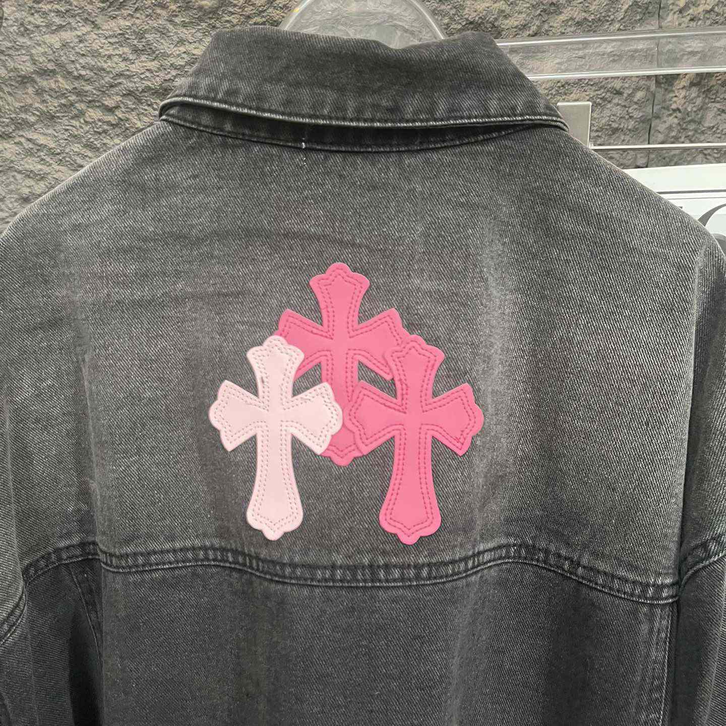 Chrome Hearts Denim Jacket - DopestKickz