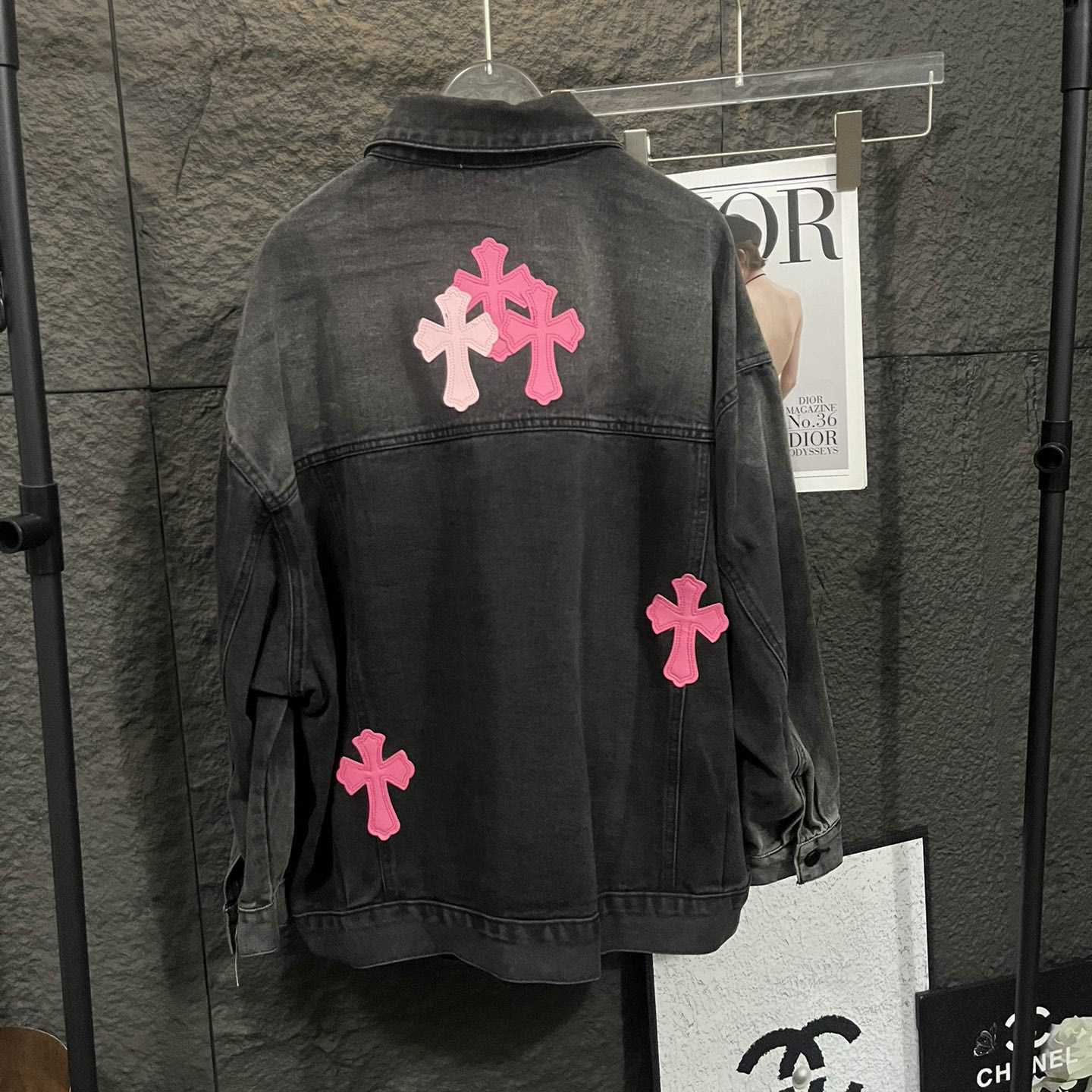 Chrome Hearts Denim Jacket - DopestKickz