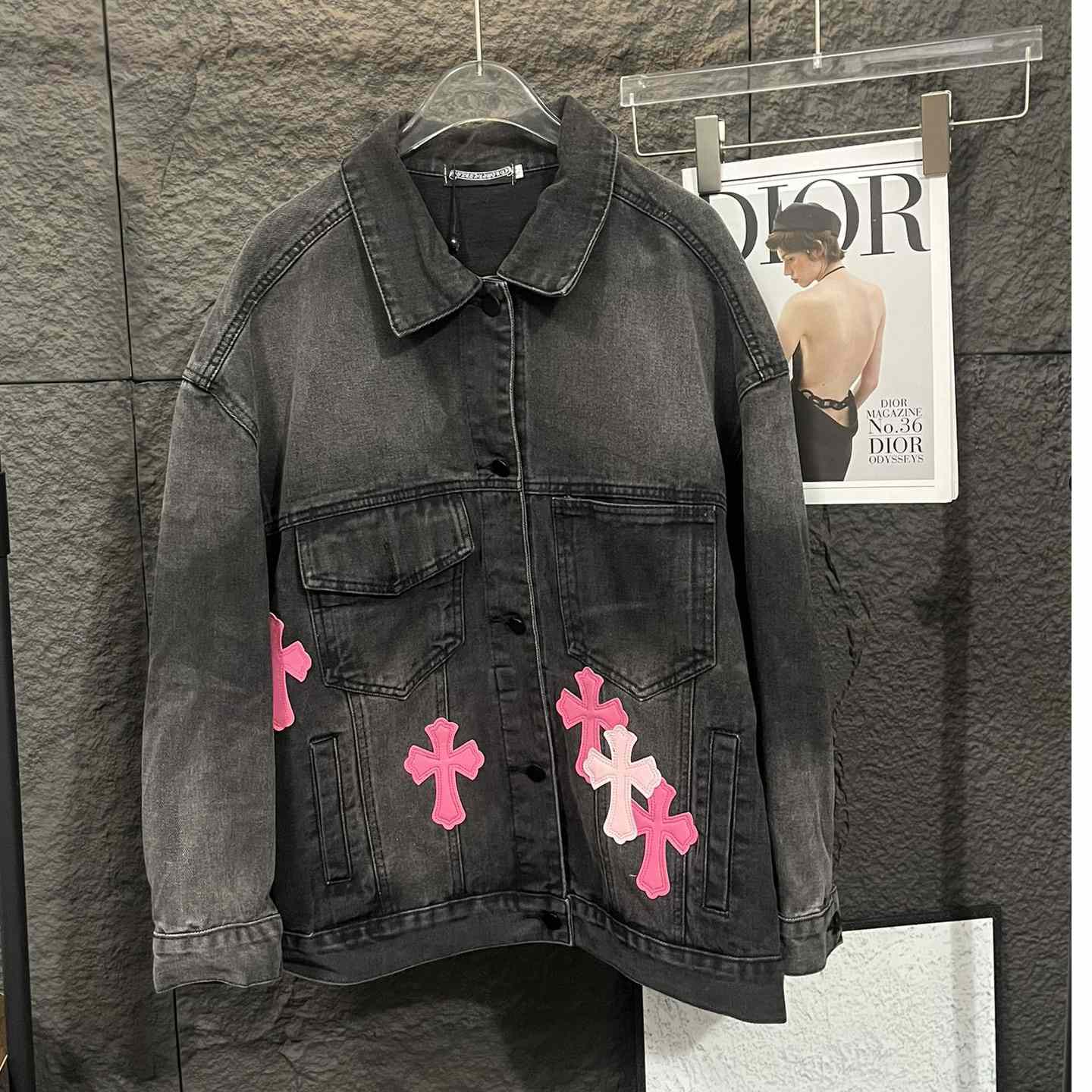 Chrome Hearts Denim Jacket - DopestKickz