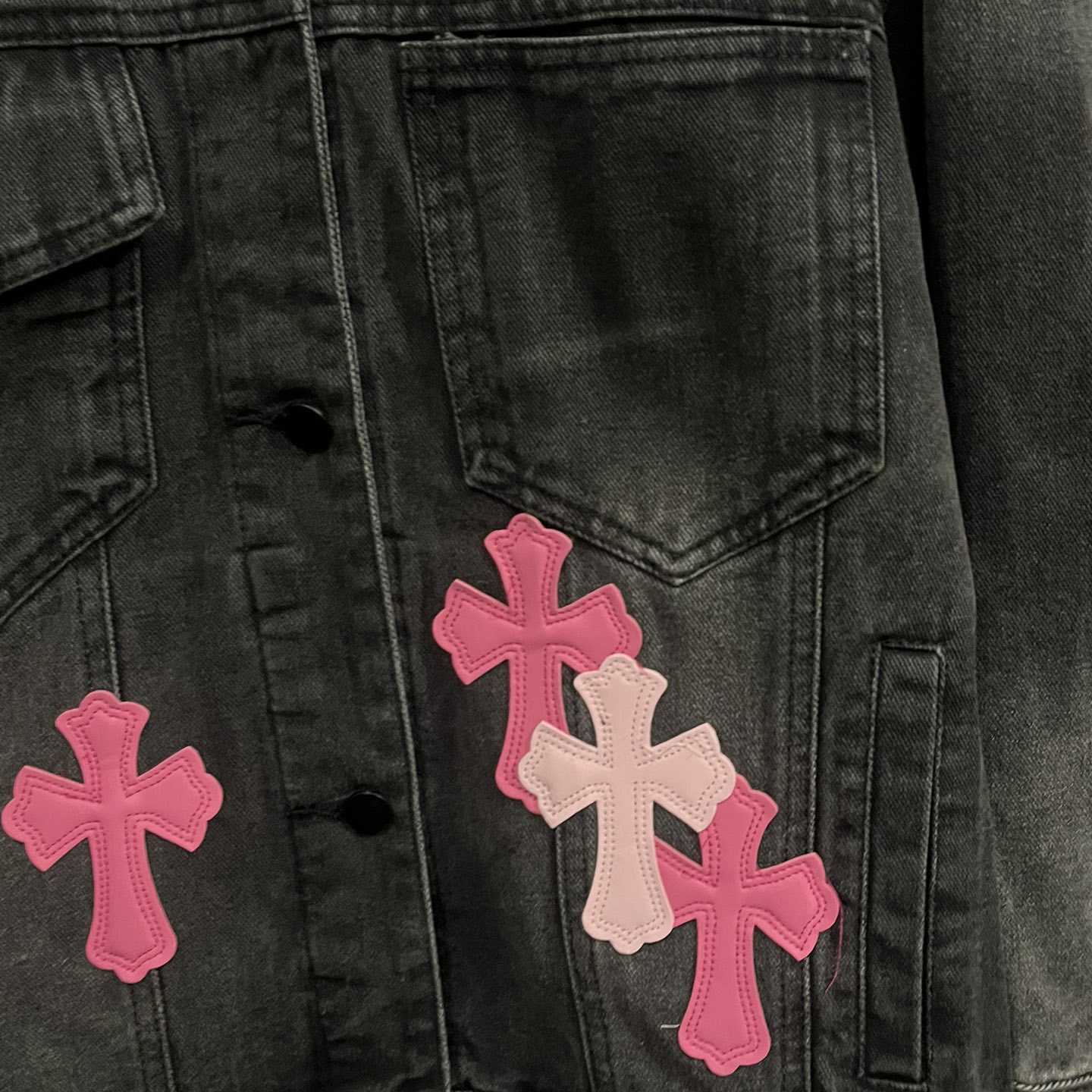 Chrome Hearts Denim Jacket - DopestKickz