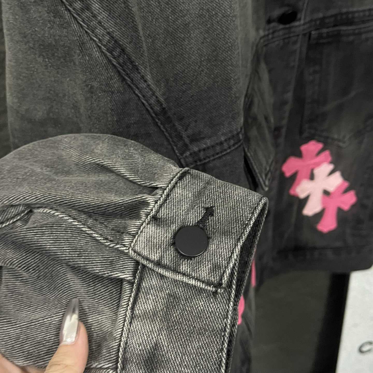 Chrome Hearts Denim Jacket - DopestKickz