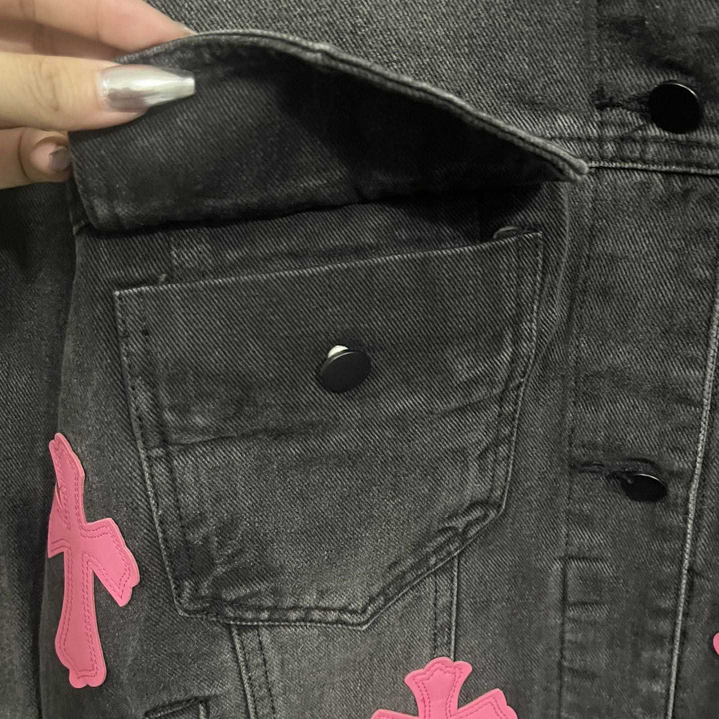 Chrome Hearts Denim Jacket - DopestKickz