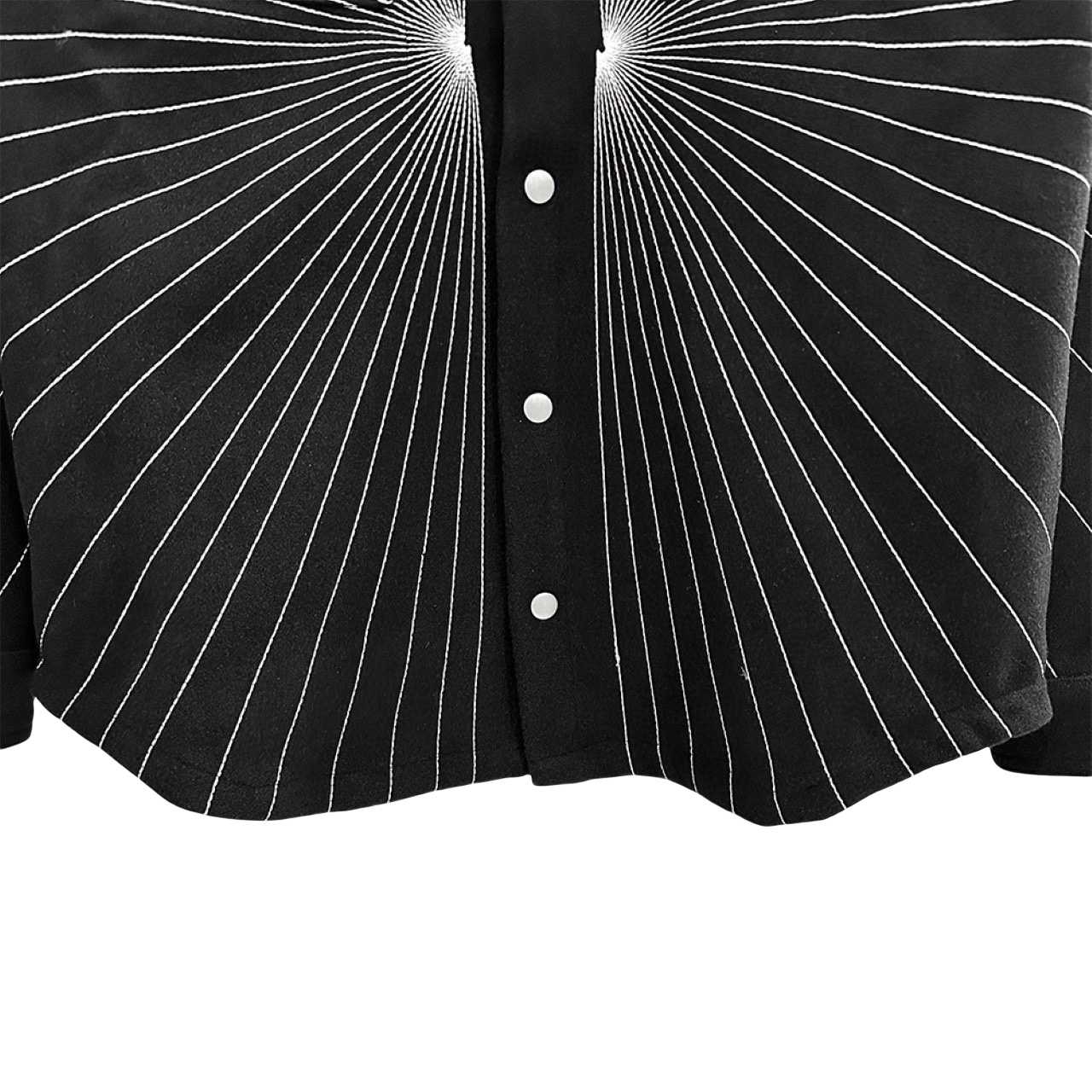 Rick Owens Dust Radiance Embroidered Oversized Outershirt - DopestKickz