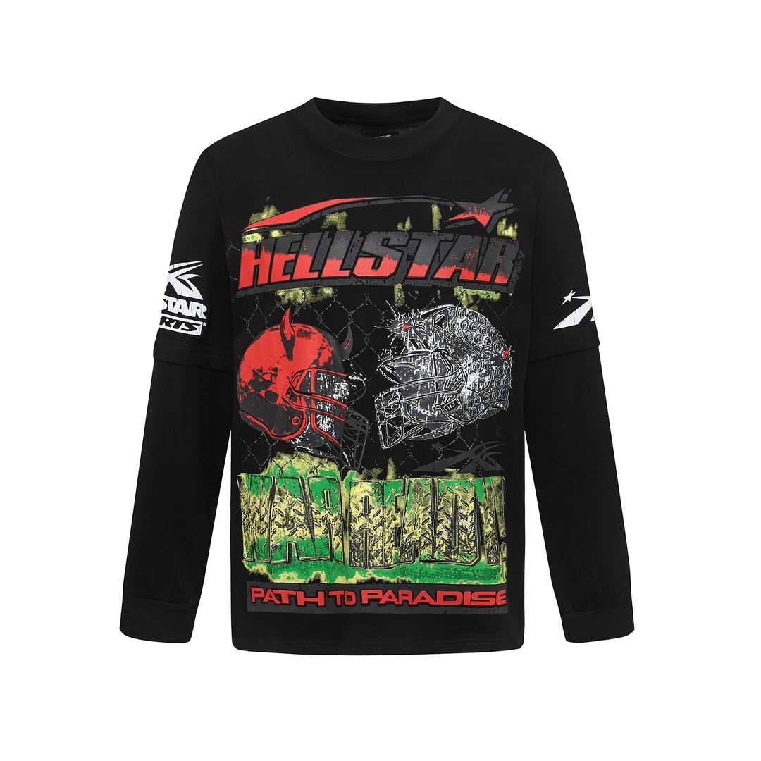Hellstar War Ready! Long Sleeve T-Shirt - DopestKickz