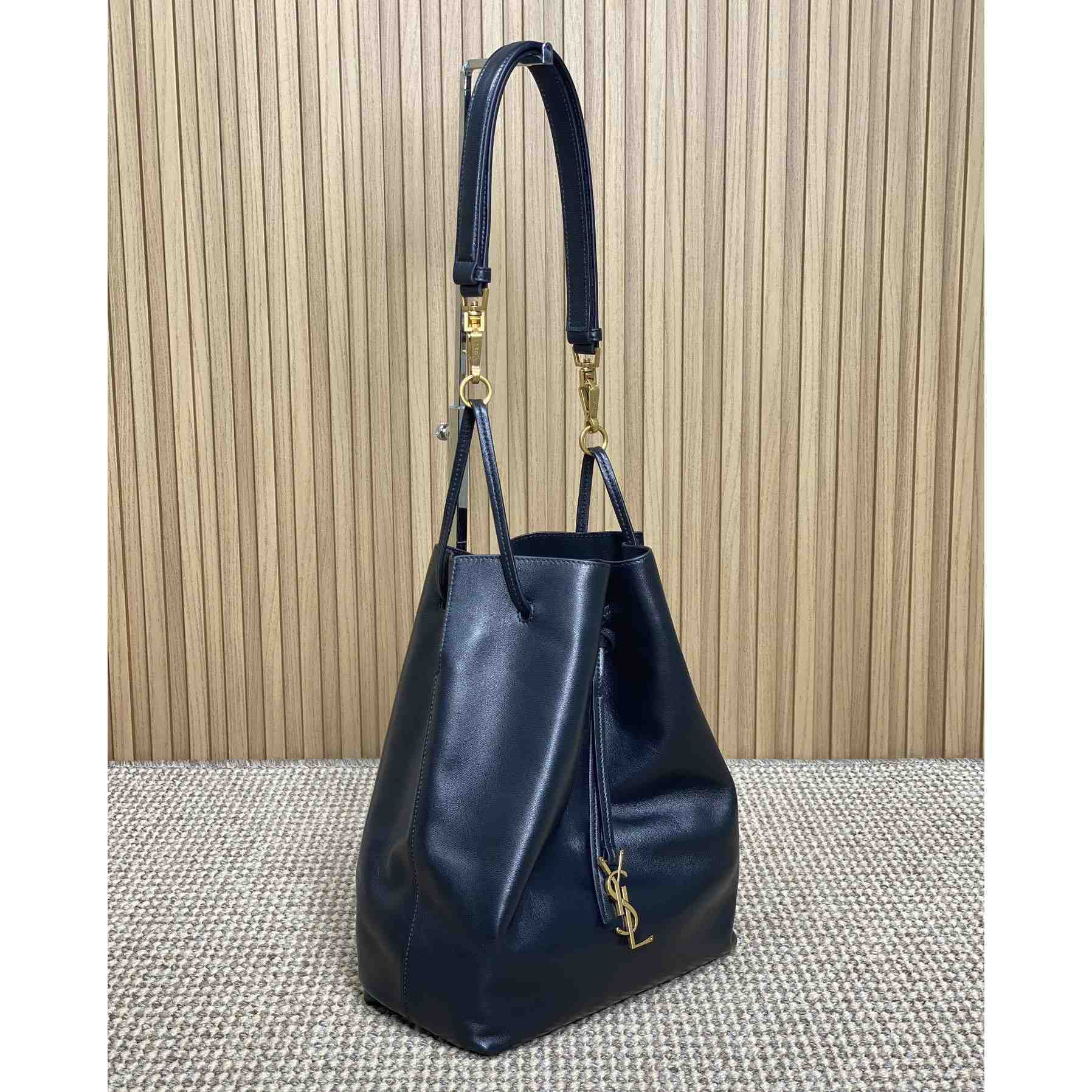 Saint Laurent Paris Vii Pochon In Lambskin  - DopestKickz