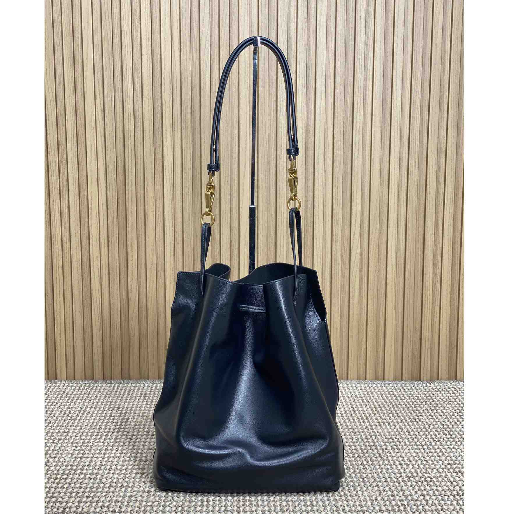 Saint Laurent Paris Vii Pochon In Lambskin  - DopestKickz