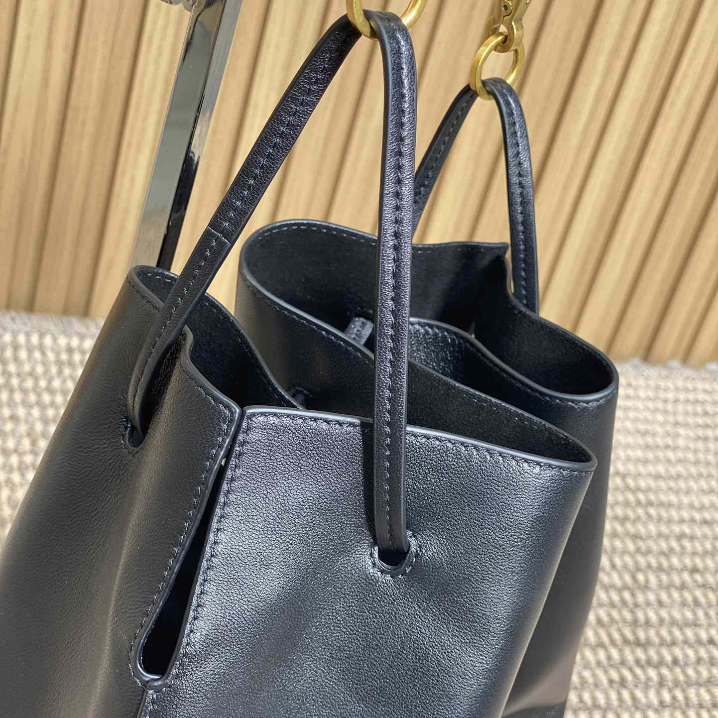 Saint Laurent Paris Vii Pochon In Lambskin  - DopestKickz