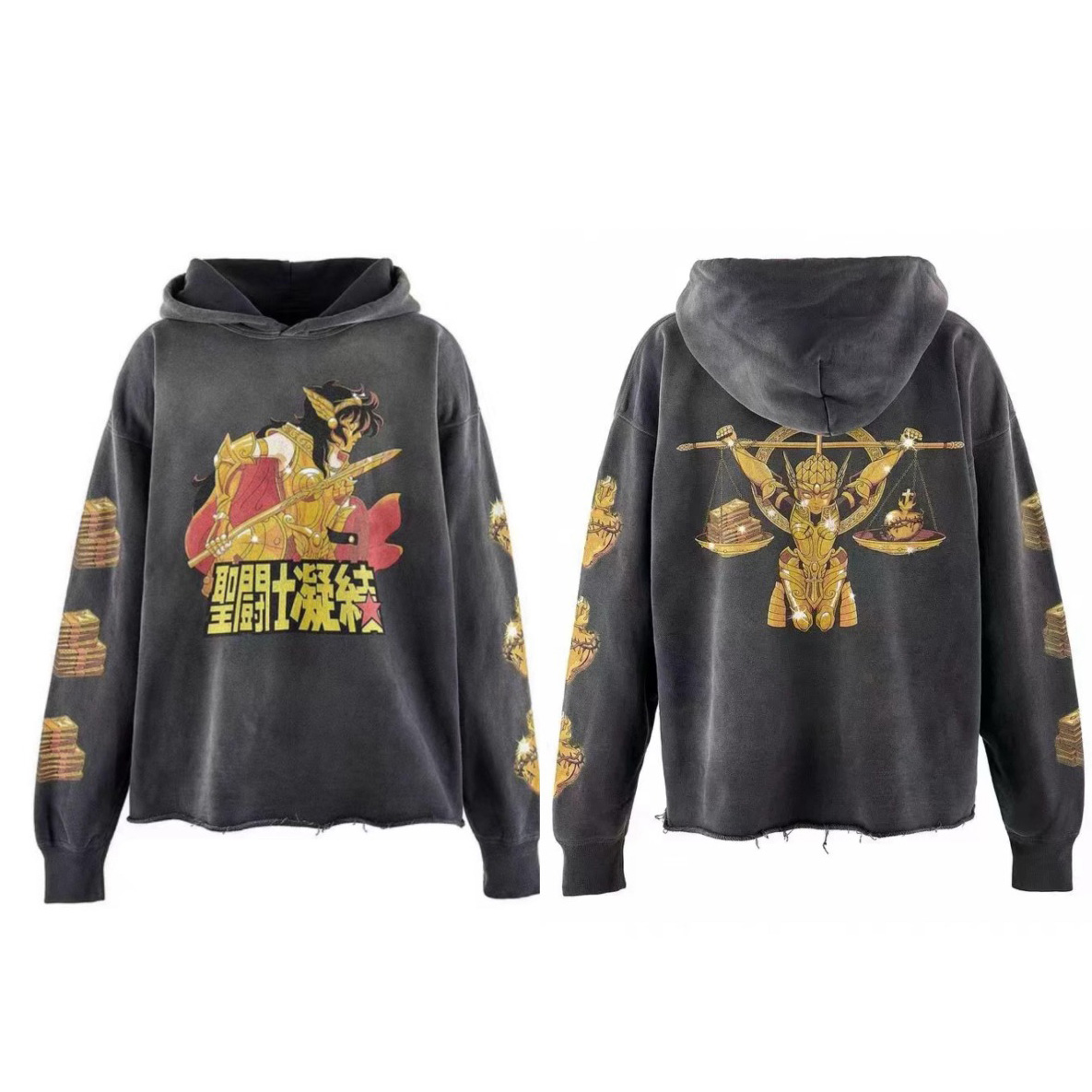 Clot Saint Michael x Clot Royal Japan Hoodie - DopestKickz