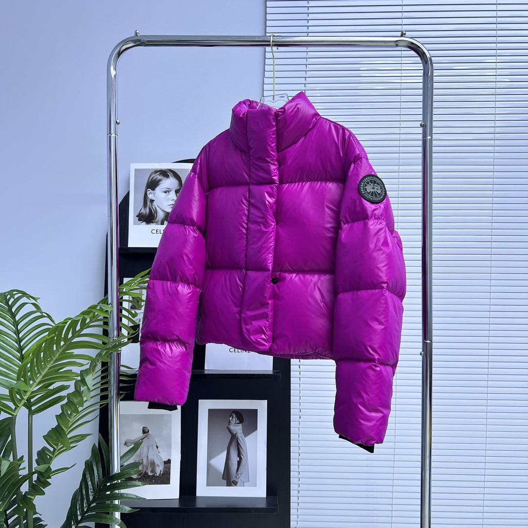 Canada Goose Cypress Cropped Puffer - DopestKickz