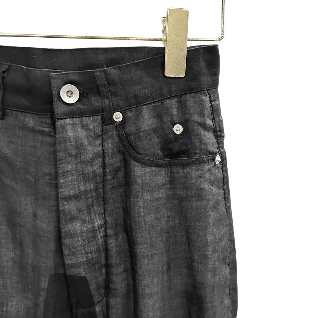 Rick Owens Bolan High-rise Bootcut Jeans - DopestKickz