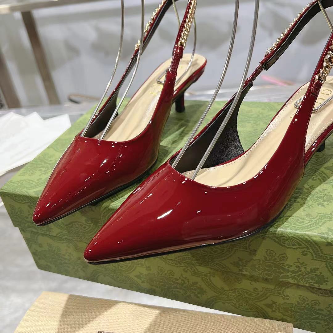 Gucci Signoria Slingback Pump - DopestKickz