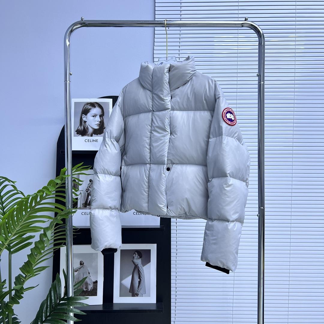 Canada Goose Cypress Cropped Puffer - DopestKickz