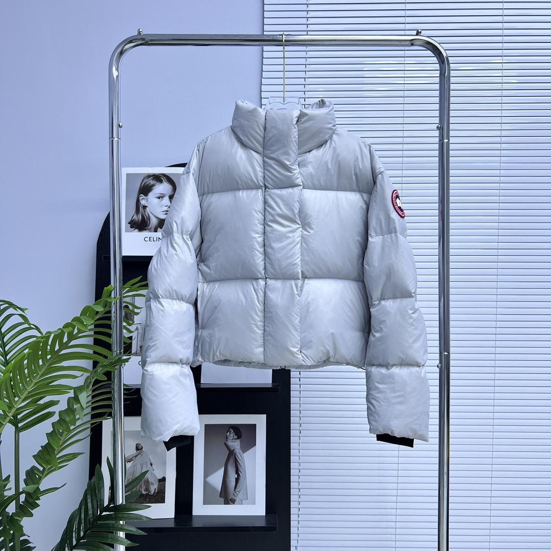 Canada Goose Cypress Cropped Puffer - DopestKickz