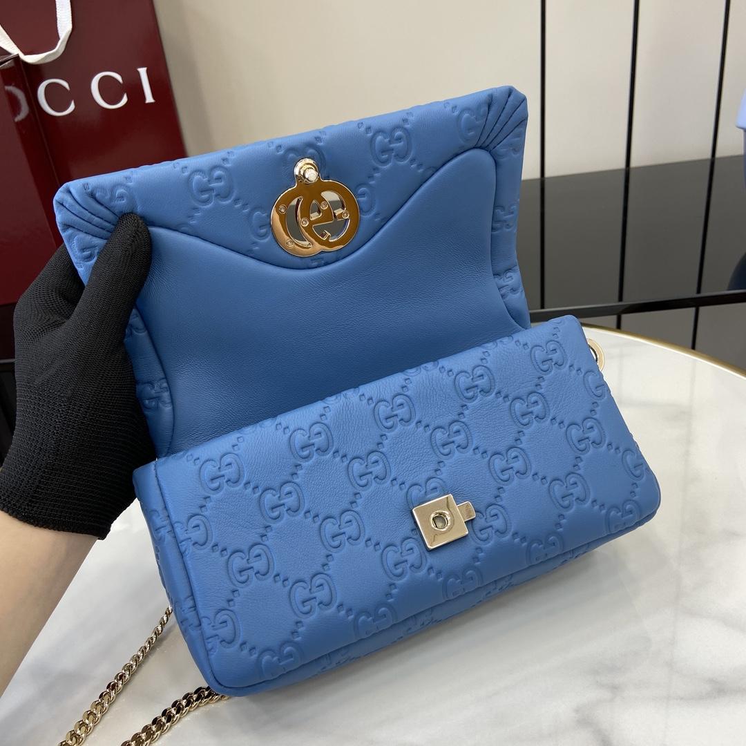 Gucci GG Milano Mini Top Handle Bag - DopestKickz