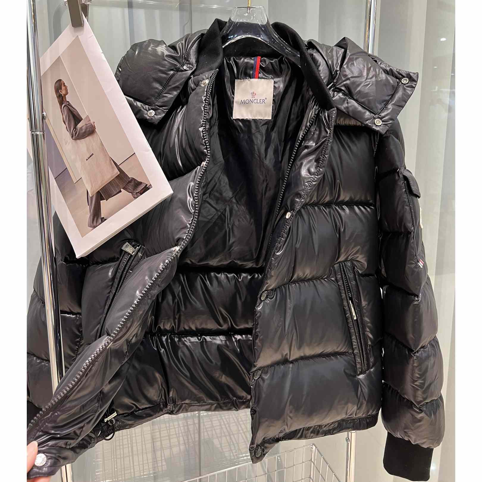 Moncler Maljasset Short Down Jacket  - DopestKickz