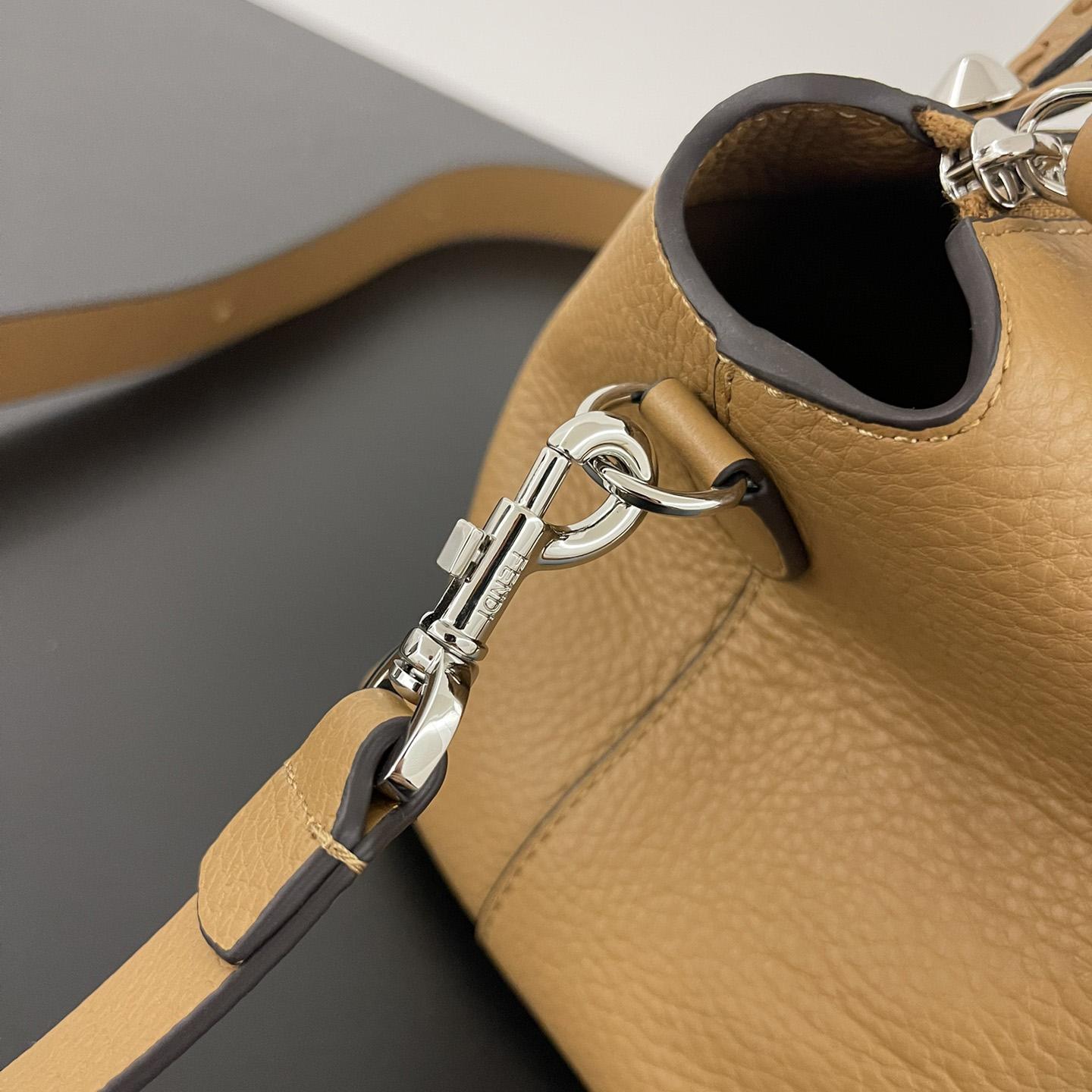 Fendi By The Way Selleria Medium Selleria Bag With 192 Hand-sewn Topstitches - DopestKickz