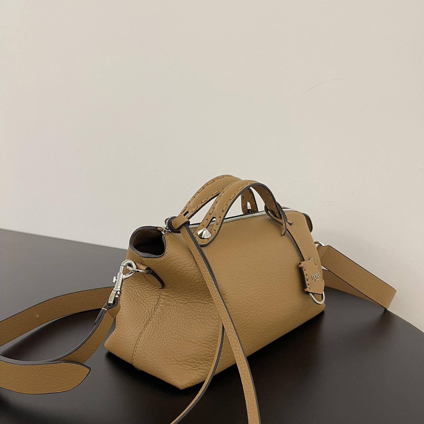 Fendi By The Way Selleria Medium Selleria Bag With 192 Hand-sewn Topstitches - DopestKickz