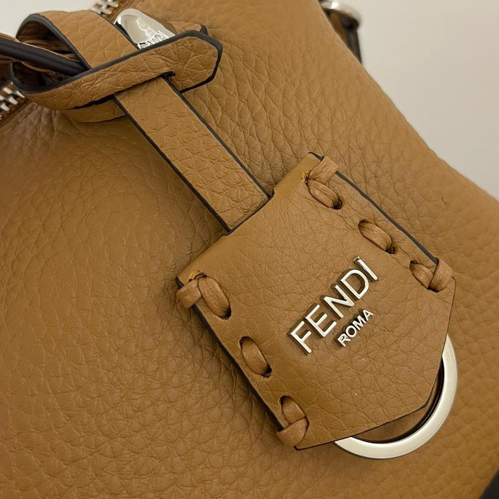Fendi By The Way Selleria Medium Selleria Bag With 192 Hand-sewn Topstitches - DopestKickz