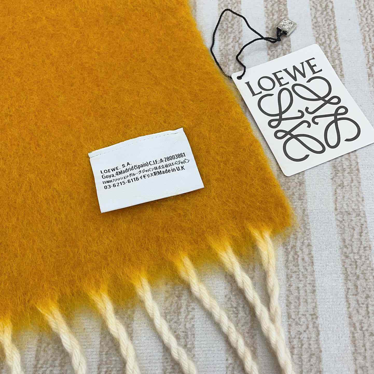 Loewe Scarf In Mohair And Wool - DopestKickz