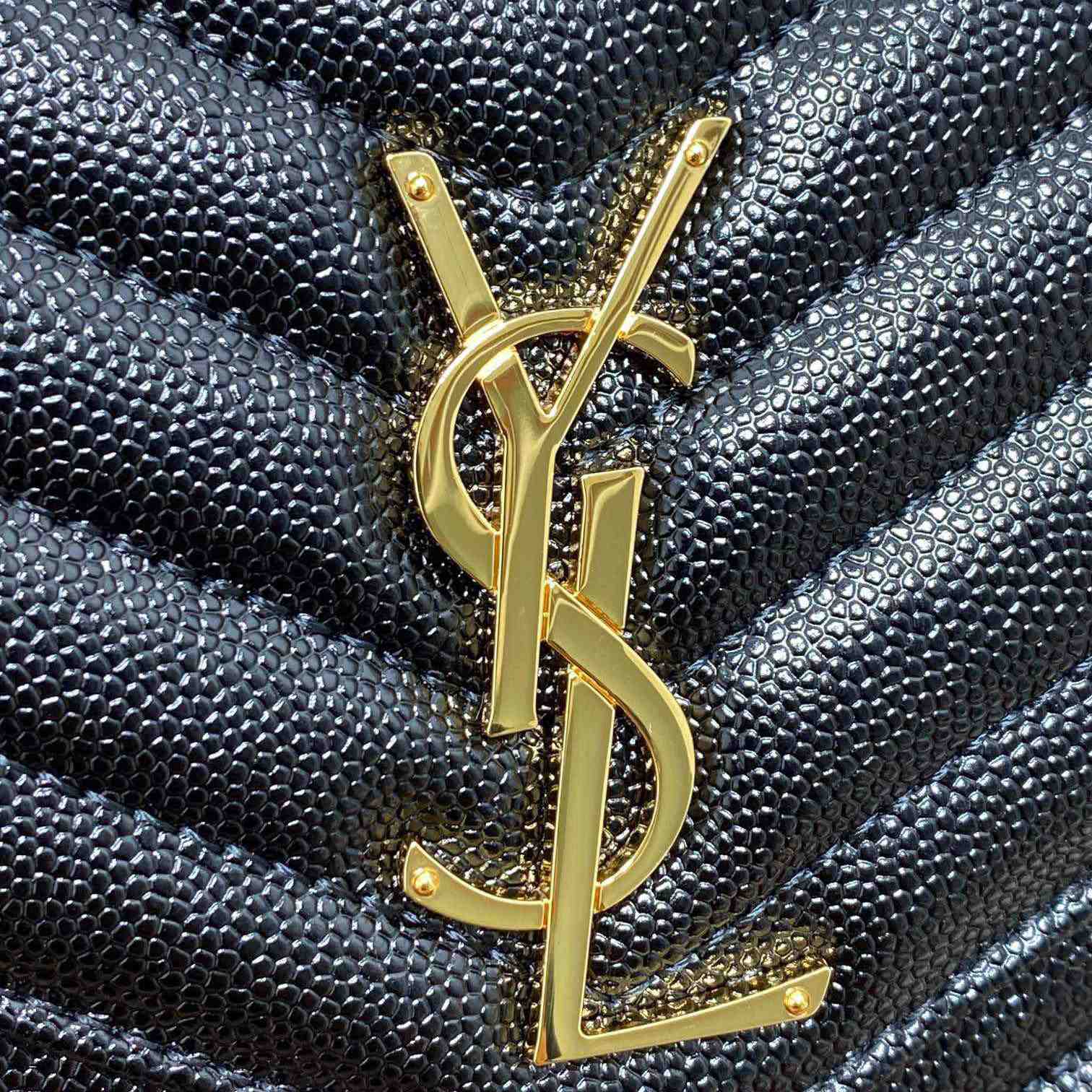 Saint Laurent Cassandre Chain Wallet In Lambskin - DopestKickz