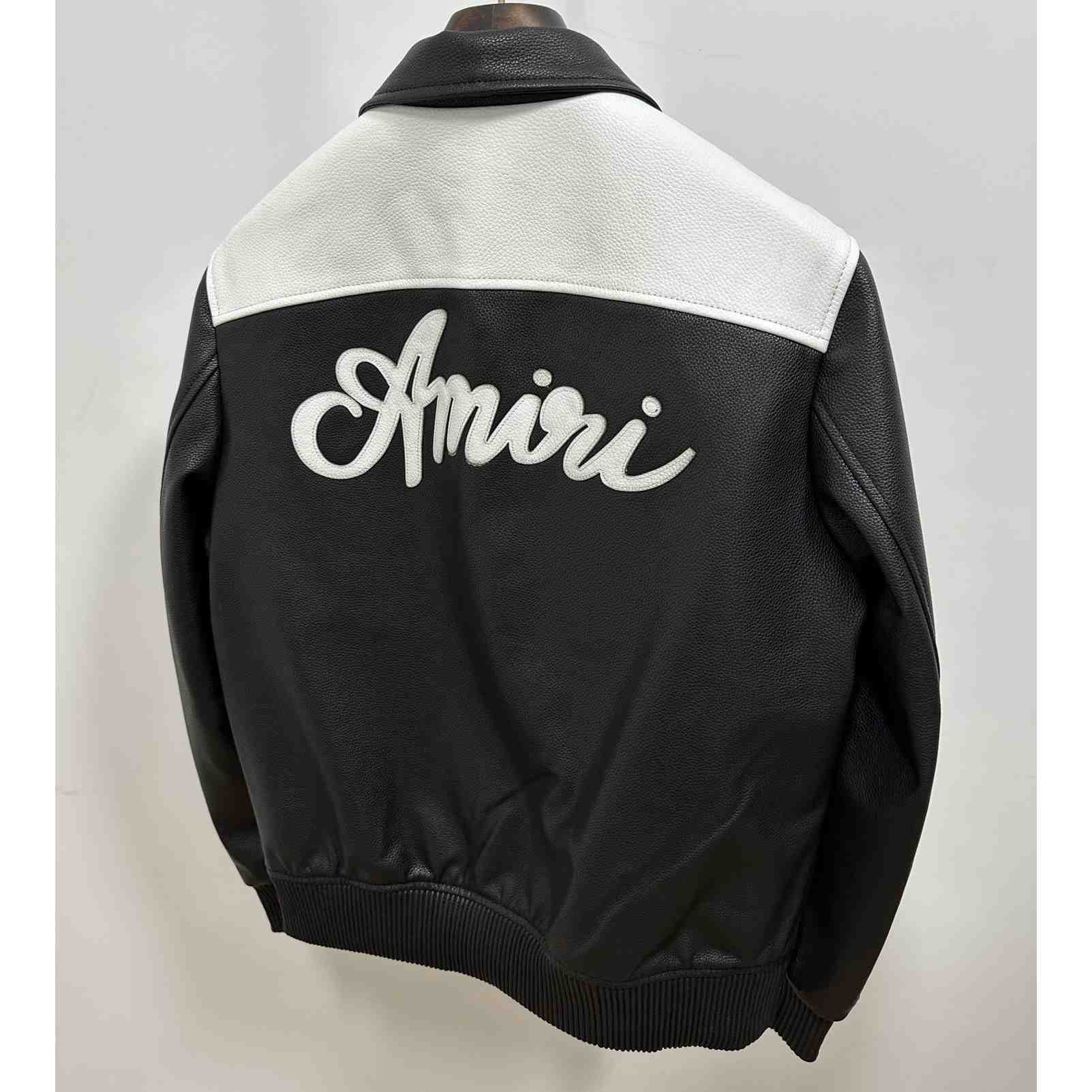 Amiri MA Swirl Band Jacket 'Black' - DopestKickz