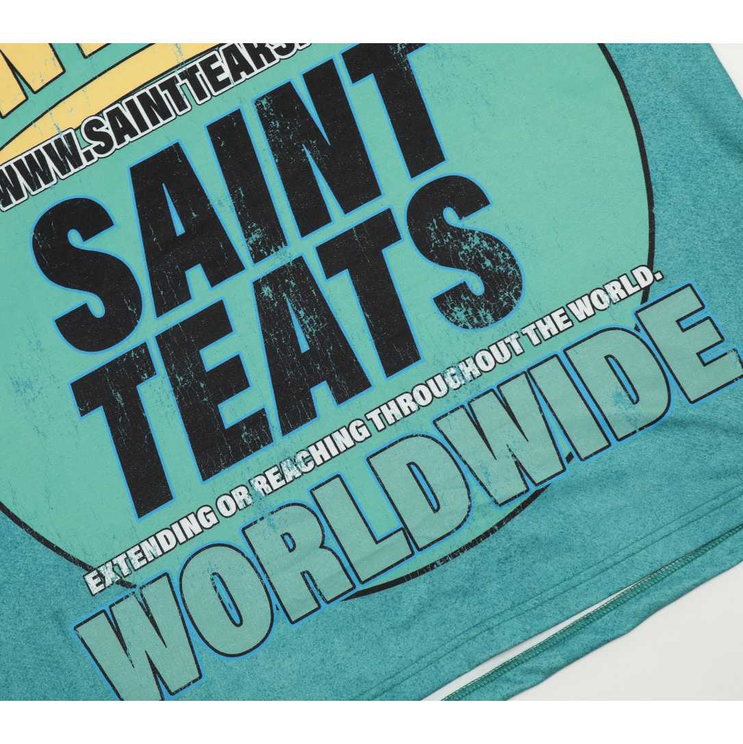 Saint Michael Tears Long Sleeve T-Shirt - DopestKickz