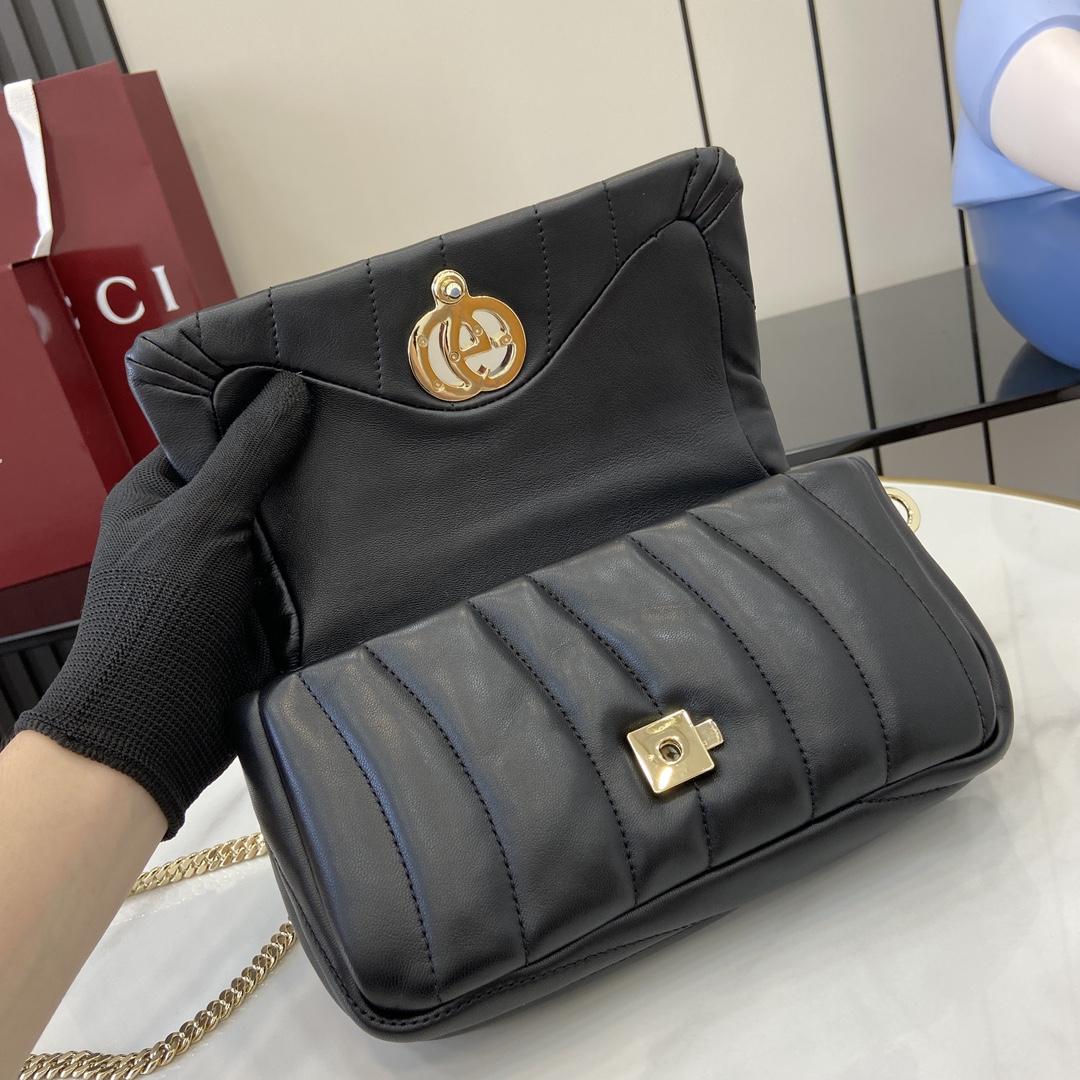Gucci GG Milano Mini Top Handle Bag - DopestKickz
