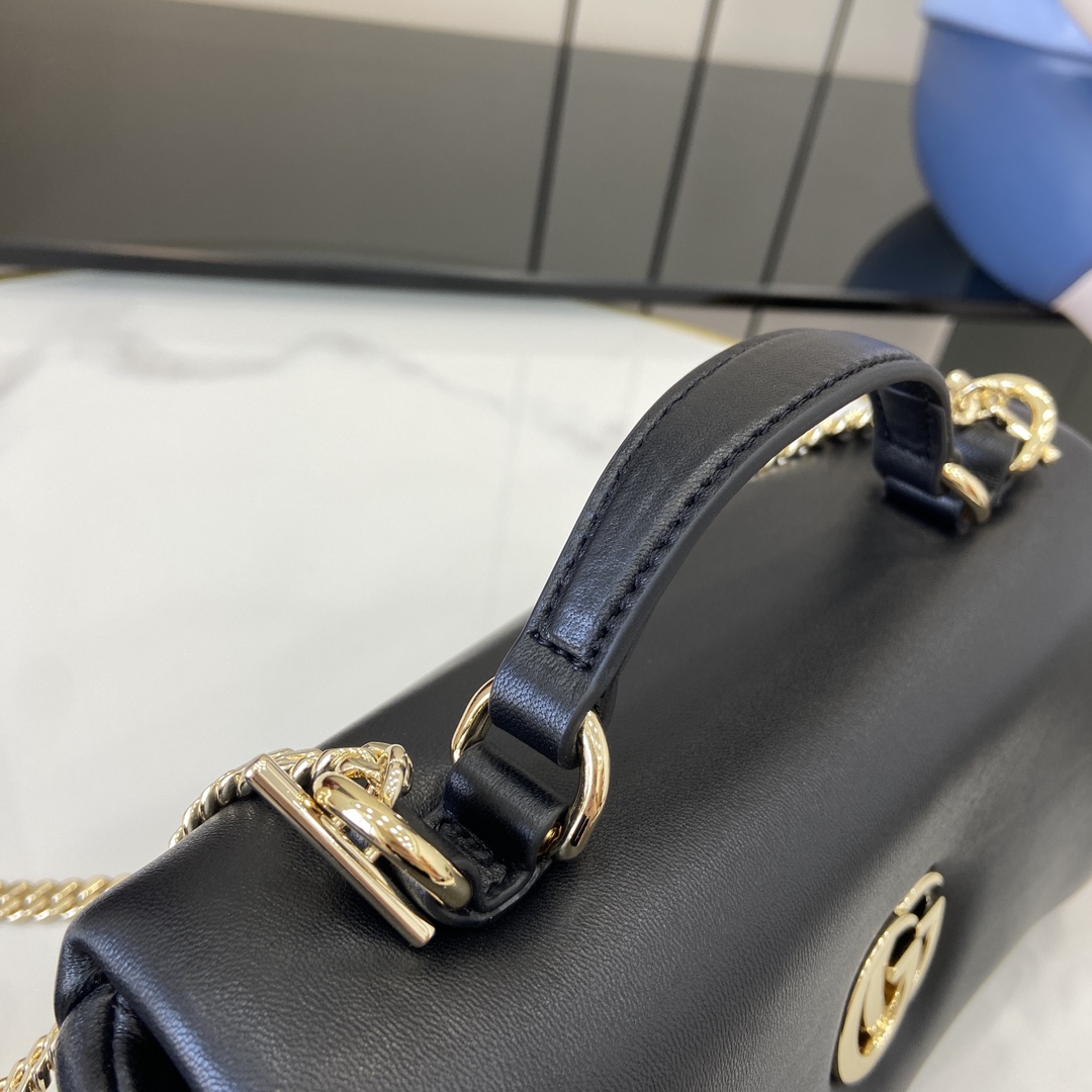 Gucci GG Milano Mini Top Handle Bag - DopestKickz